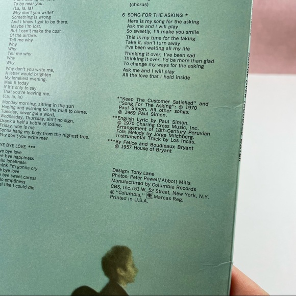 Vintage Simon & Garfunkel Bridge Over Troubled Water Vinyl Record Music - Picture 6 of 6